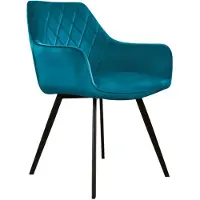 Kick Collection Eetkamerstoel Karl Velvet - Blauw