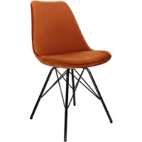 Kick Collection kuipstoel Velvet - Oranje