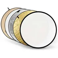 Godox 5-in-1 Reflectiescherm Goud, Zilver, Soft Gold, Wit, Transparant - 110cm