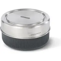 Black & Blum Black+Blum Glazen Lunchbox - Kom - 750ml - Grijs