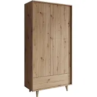 Meubella Kledingkast Fuzeta - Eiken - 92 cm