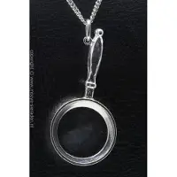MOOYE ® - Collectie Zilveren Koekenpan XL ketting hanger