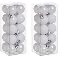 COSY&TRENDY kersballen - 40 stuks - 3cm - kunststof