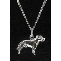 MOOYE ® - Collectie Zilveren Ca de bou ketting hanger - groot