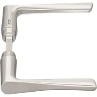 Axa deurkruk vlinder Aluminium (Set)