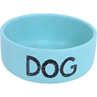 Gebr. De Boon Voer- en Waterbakje - Mintblauw mat - voor Kleine- middelgrote Honden - 12cm