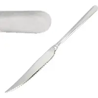 Olympia Steak / Pizza Mes Gekarteld 23,5cm | 12 stuks