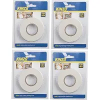 Kinzo 4x Dubbelzijdig tape - 19 mm x 2,3 meter - tweezijdig tape