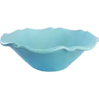 Gerbera Provence kom - 17x7 - ocean - gekleurde schaal - kommen - keramiek - 2 stuks