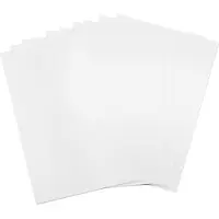 SIZZIX 10 sheets shrink plastic printable -