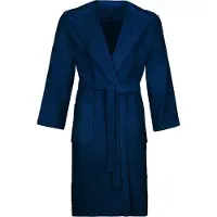 Vossen Badjas Vossen Unisex Vegan Life Marine Blau-M