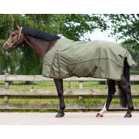 QHP Regendeken 0gr Turnout Collection - maat 90/125 - safari