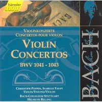 OUTHERE Christoph Poppen, Isabell Faust, Bach-Collegium Stuttgart, Helmuth Rilling - J.S. Bach: Violin Concertos Bwv 1041-1043 (CD)