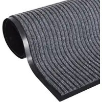 Viking Choice Deurmat - binnen en buiten - 90x60 cm - grijs