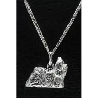 MOOYE ® - Collectie Zilveren Maltezer ketting hanger - groot