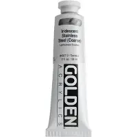 Golden Heavy Body Acrylverf serie 5 | Iridescent Stainless Steel Coarse (4027-2) 59ml