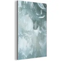MuchoWow Wanddecoratie Metaal - Aluminium Schilderij Industrieel - Acrylverf - Abstract - Design - 120x180 cm - Dibond - Foto op aluminium - Industriële muurdecoratie - Voor de woonkamer/slaapkamer
