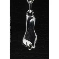 MOOYE ® - Collectie Zilveren Handteken seks ketting hanger