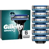 Gillette Mach3 Razor Blades 6 St