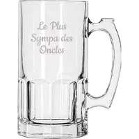 Libbey Bierpul gegraveerd - 1ltr - Le Plus Sympa des Oncles