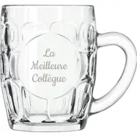 Libbey Bierpul gegraveerd - 55cl - La Meilleure Collègue