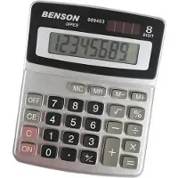 Benson Basic bureau rekenmachine voor kantoor of school - calculator