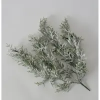 Boltze Kerst - Tak - Sneeuw - Decoratie - 70x40cm - Groen - Kunststof