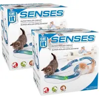 Catit Senses Super Roller Circuit - Kattenspeelgoed - 2 x per stuk