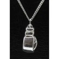 MOOYE ® - Collectie Zilveren Bokshandschoen groot ketting hanger