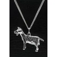 MOOYE ® - Collectie Zilveren Geit ketting hanger - groot