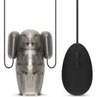 EasyToys Online Only Vibrerende Penis Sleeve Met Afstandsbediening - Groot