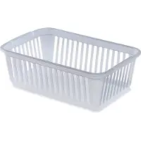 Whitefurze Mini opbergmand 25 cm | transparant