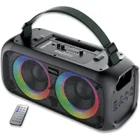 Ibiza Light Speaker streetsound | Muziekbox | 100 Watt | Koppelbaar | Bluetooth | Accu