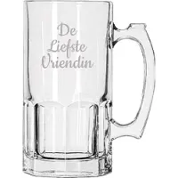 Libbey Gegraveerde Bierpul 1ltr De Liefste Vriendin