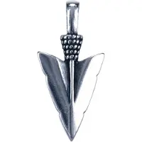 MOOYE ® - Collectie Zilveren Pijlpunt ketting hanger
