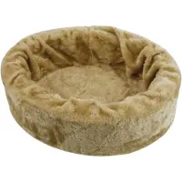Petcomfort katten / hondenmand bont beige (56X50X15 CM)