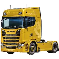 Italeri Modelbouwpakket Vrachtwagens - 3927 Scania S730 V8 Highline Truck 4x2 Plastic - 1:24 - Modelbouw