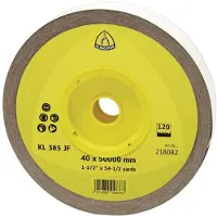 Klingspor Schuurpapierrol | 115 mm korreling 60 | voor metaal | korund | 1 stuk - 228151 228151