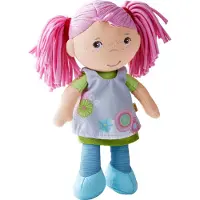 Haba knuffelpop Beatrice junior 20 cm katoen/polyester