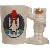 Puckator Beker handvat Astronaut - plaatje Raket