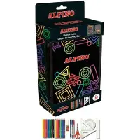 Alpino Dubbele etui Alpino Multicolour (32 Onderdelen)