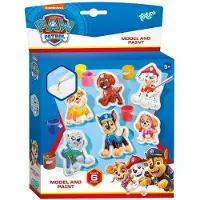 Creative Craft Group PAW Patrol speelgoed knutselen gips gieten en schilderen 10 figuren - model & paint junior speelgoed meisjes en jongens knutselset vanaf 5 jaar