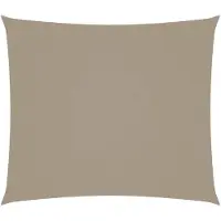 vidaXL Zonnescherm rechthoekig 2,5x3 m oxford stof taupe