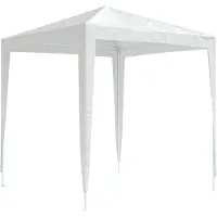 vidaXL Partytent, 2 x 2 meter, wit