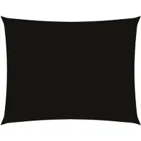 vidaXL Zonnescherm rechthoekig 2x3,5 m oxford stof zwart