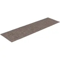 vidaXL Trapmatten zelfklevend 15 stuks 76x20 cm beige rechthoekig