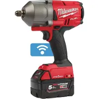 Milwaukee M18 ONEFHIWP12-502X Li-Ion ONE-KEY FUEL 1/2? slagmoersleutel met verende borgpen (accu slagmoersleutel)