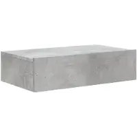 vidaXL Tv-meubel met LED-verlichting 60x35x15,5 cm betongrijs