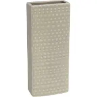 Gerimport Luchtbevochtiger voor radiator - rechthoekig - luna grijs - aardewerk - 17,7 cm - waterverdamper