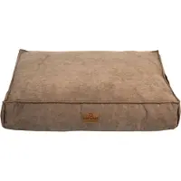 Topmast Velours Soft Serie - Hondenkussen - Kaki - Maat L - 97 x 68 cm - Hondenbed - Hondenkussens - Honden Ligbed